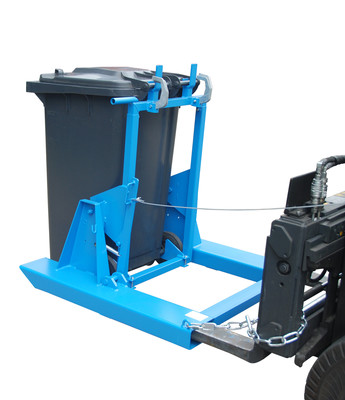 Produktbild: Produktbild "Mülltonnen-Kipper MK 240, lackiert, Lichtblau"