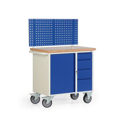 Produktbild: kleine fahrbare Werkbank
