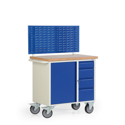 Produktbild: Kleine fahrbare Werkbank