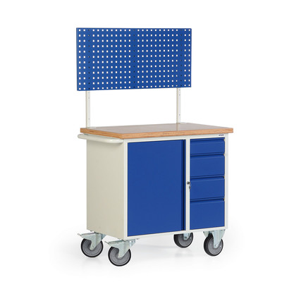 Produktbild: kleine fahrbare Werkbank