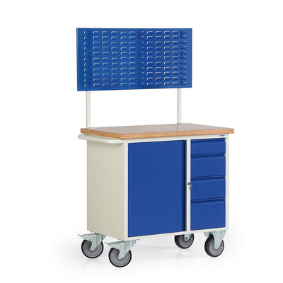 Produktbild: kleine fahrbare Werkbank