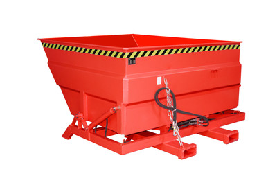 Produktbild: Kippbehälter BKC-H 300, lackiert, Feuerrot