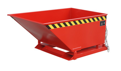 Produktbild: Kippmulde KN 400, lackiert, Feuerrot