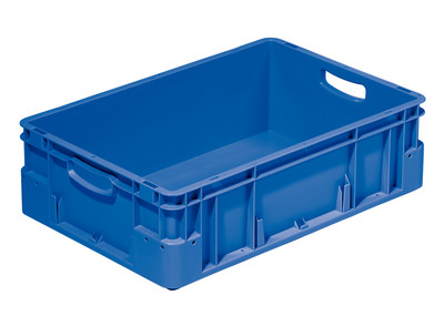 Produktbild: Transportbehälter im Euroformat blau