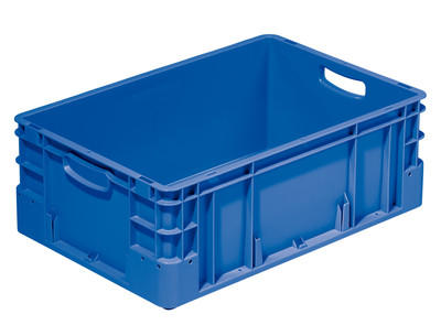 Produktbild: Transportbehälter im Euroformat blau