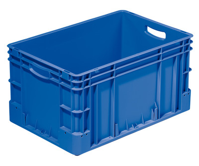 Produktbild: Transportbehälter im Euroformat blau