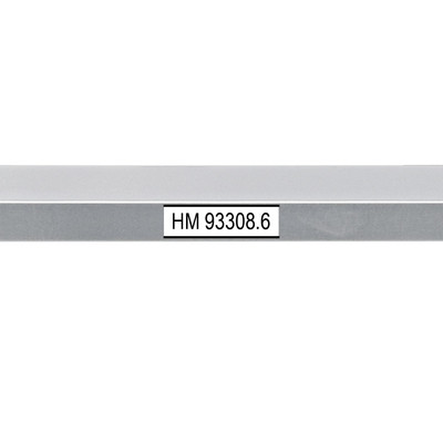 Produktbild: Magnetetikette C-Profil 30x80 mm