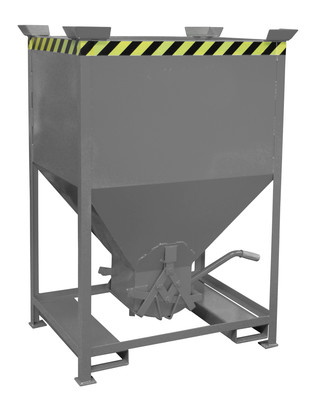 Produktbild: Silobehälter SG 600, lackiert, Mausgrau