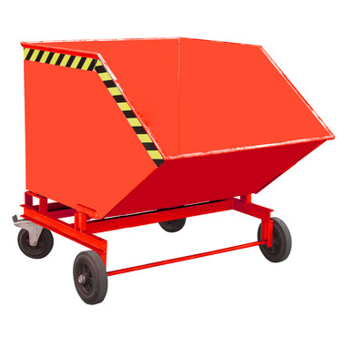 Produktbild: Späne-Kastenwagen SKW 1000, lackiert, Feuerrot