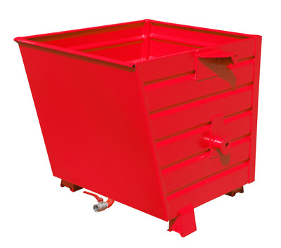 Produktbild: Späne-Stapelkipper BSS 55, lackiert, Feuerrot