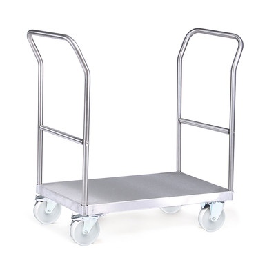 Produktbild: Plattformwagen aus Edelstahl