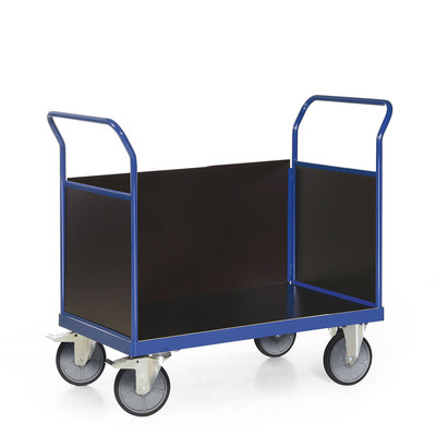 Produktbild: Plattformwagen mit Holzstirnwand
