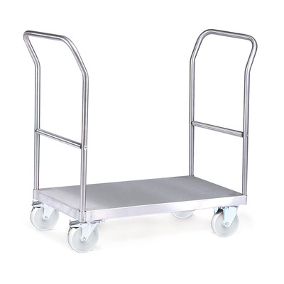 Produktbild: Plattformwagen aus Edelstahl