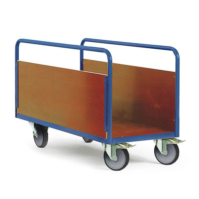 Produktbild: Plattformwagen mit 2 Seitenwänden